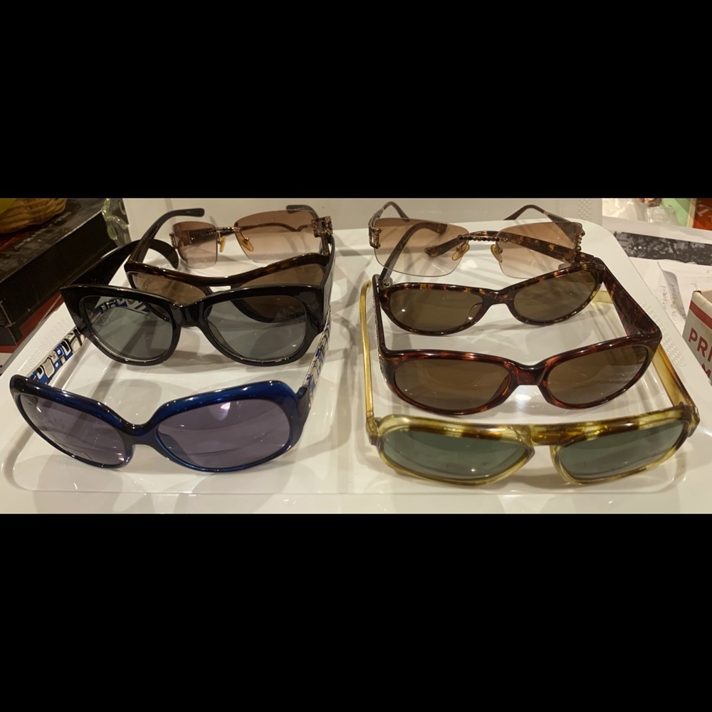 Eight pairs of women designer sunglasses!